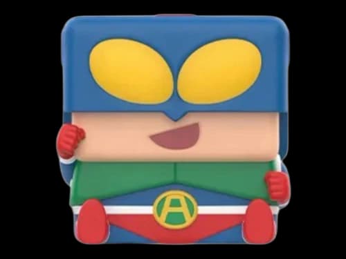 Pop Mart Crayon Shinchan POP CUBE-3 Series Action Kamen Figure