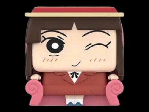 Pop Mart Crayon Shinchan POP CUBE-3 Series Ai Suotome Figure