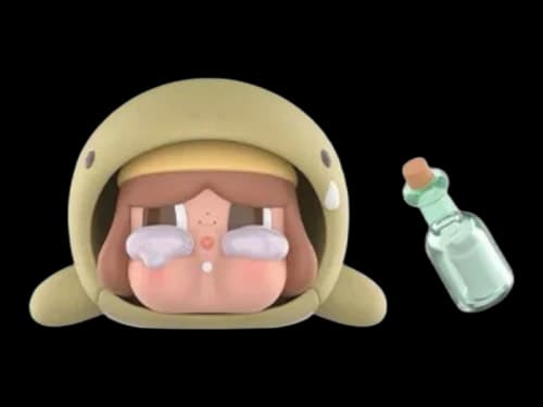 Pop Mart CRYBABY Cry Me An Ocean Series The Sea Turtle Figure