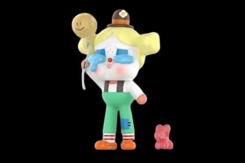 Pop Mart CRYBABY Crying Parade Series Long Legged Clown Figure