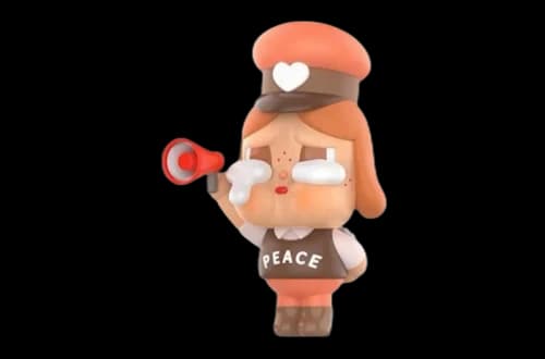 Pop Mart CRYBABY Crying Parade Series Peace Please Figure