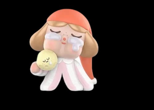 Pop Mart CRYBABY Crying to the Moon Series The Moon Lover Figure