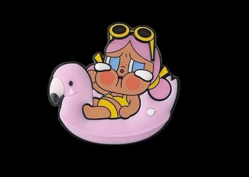 Pop Mart Crybaby Vacation Mode On Series Let’s Surf Fridge Magnet