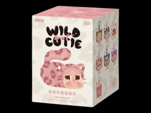 Pop Mart CRYBABY Wild but Cutie Series Vinyl Plush Pendant Single Blind Box