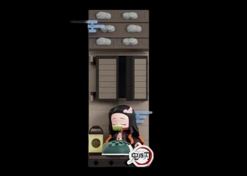 Pop Mart Demon Slayer Unwavering Resolve Arc Series Nezuko Kamado A Moment of Rest