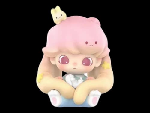 Pop Mart Dimoo Animal Kingdom Series Sleeping Bunny Figure