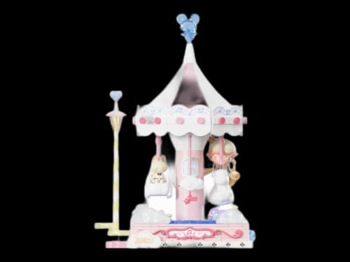 Pop Mart DIMOO Dream Melody Series Galactic Carousel Figure Blocks