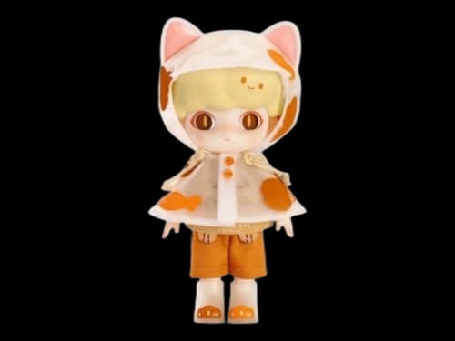 Pop Mart Dimoo Raincoat Cat Figure