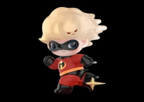 Pop Mart Dimoo World x Pixar Series Drimoo as Dash Parr Figures