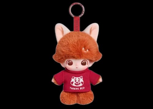 Pop Mart Dimoo World x Pixar Series Vinyl Plush Red Panda Mei Pendant