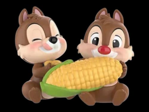 Pop Mart Disney Chip 'n' Dale Fun-loving Brothers Series Delicious Corn Figure