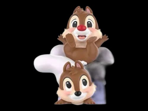 Pop Mart Disney Chip 'n' Dale Fun-loving Brothers Series Glove Sofa Figure