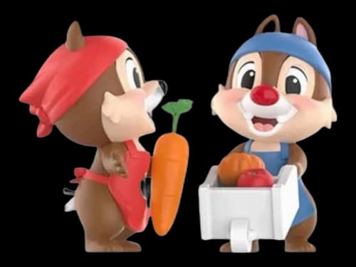 Pop Mart Disney Chip 'n' Dale Fun-loving Brothers Series Joyful Harvest Figure