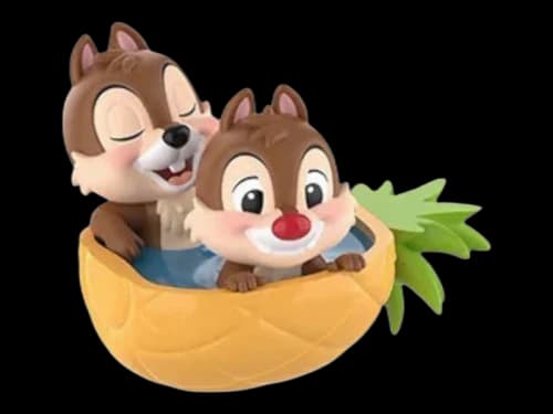 Pop Mart Disney Chip 'n' Dale Fun-loving Brothers Series Pineapple Pool Figure