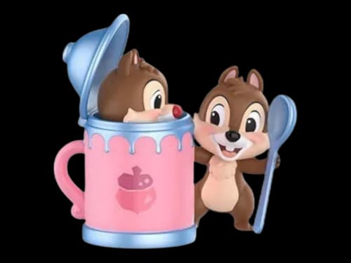 Pop Mart Disney Chip 'n' Dale Fun-loving Brothers Series Teacup Hide-and-Seek Figure