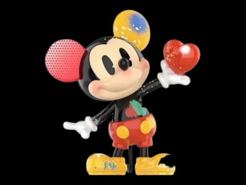 Pop Mart Disney Mickey Boundless Creativity Series Graffiti Mickey Figure