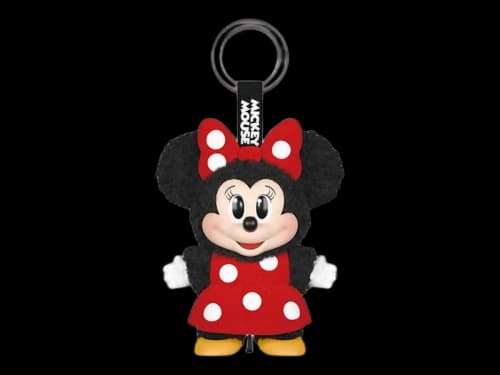 Pop Mart Disney Mickey Family Together Series Minnie Plush Keychain