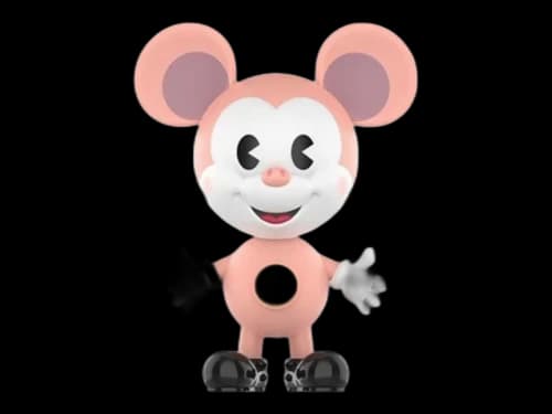 Pop Mart Disney Mickey Remixed: Mickey Meets Pixar Series Hamm Mickey Figure