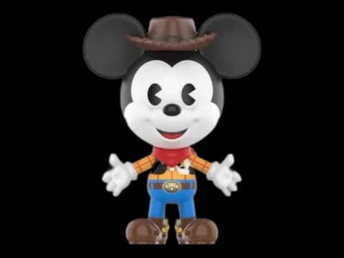 Pop Mart Disney Mickey Remixed: Mickey Meets Pixar Series Woody Mickey Figure