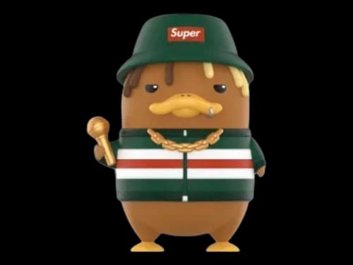 Pop Mart DUCKOO Music Festival Series Hiphop Figure