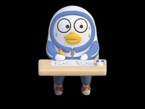 Pop Mart Duckyo Never Grows Up Series A or Zzz Figure