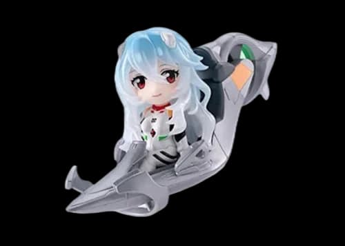 Pop Mart Evangelion Pilot Series Kaworu Rei (Long Hair Ver.) Super Secret Edition Figure