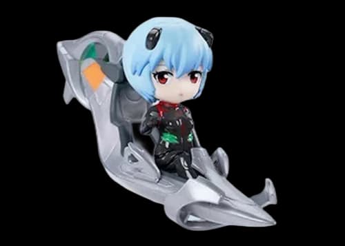 Pop Mart Evangelion Pilot Series Rei Tentative Name Figure