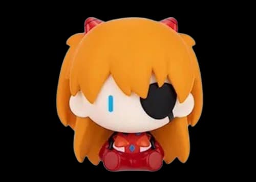 Pop Mart Evangelion Super Mini Asuka (Q Ver.) Secret Edition Figure