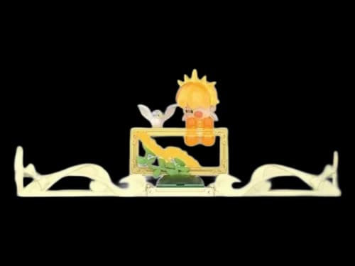 Pop Mart Gift For You Greeting Card Series Pino Jelly Sunflower Scene Sets