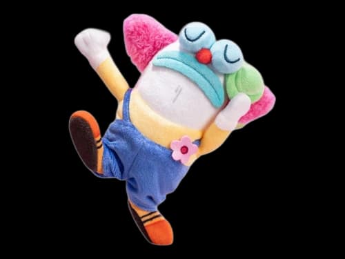 Pop Mart Gong Spongebob Squarepants Residents of Bikini Bottom Whimsical Part 2 Clown Secret Edition Plush