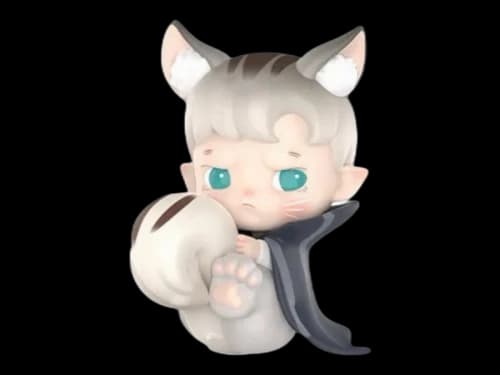 Pop Mart HACIPUPU A Night of Fantasy Series Count Cat Figure