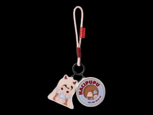 Pop Mart HACIPUPU Adventures In The Woods Series Little Ghost Pendant