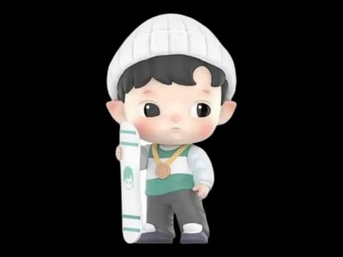Pop Mart HACIPUPU My Little Hero Series Little Champion Figure