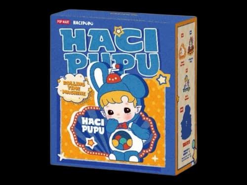 Pop Mart Hacipupu Rolling Time Machine Series Fridge Magnet Silicone Clip Single Blind Box