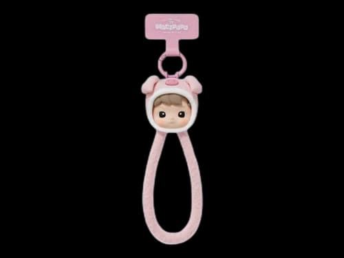 Pop Mart HACIPUPU Snuggle With You Series Lovely Piggy Phone Lanyard