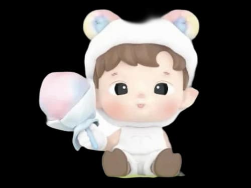Pop Mart Hacipupu The Constellation Series Aries Figure