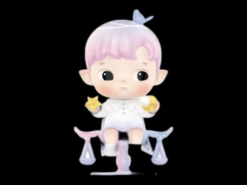 Pop Mart Hacipupu The Constellation Series Libra Figure
