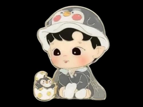 Pop Mart HACIPUPU The Growth Diary Series Batabata Badge