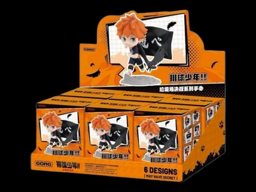 Pop Mart Haikyu!! The Dumpster Battle Series Figures Sealed Case (6 Blind Boxes)