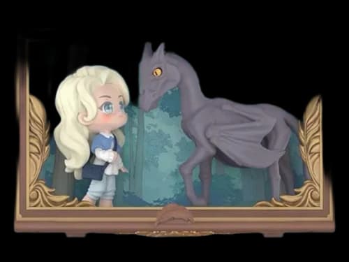Pop Mart Harry Potter Hogwarts Biographical Series Scene Sets Luna Lovegood Scene Sets