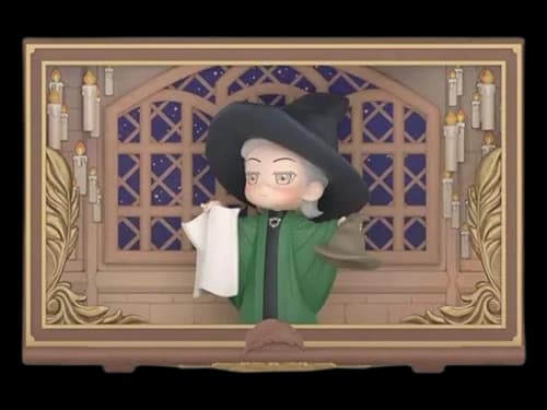 Pop Mart Harry Potter Hogwarts Biographical Series Scene Sets Minerva McGonagall Scene Sets