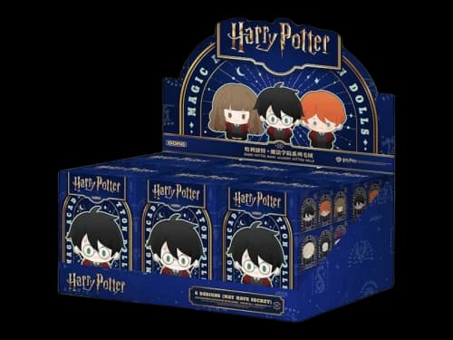 Pop Mart Harry Potter Magic Academy Series Cotton Dolls Sealed Case (6 Blind Box)