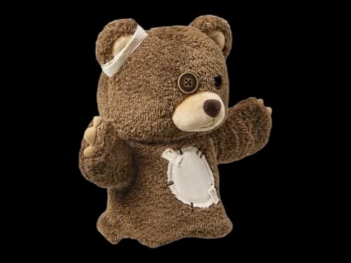 Pop Mart Hirono Bear Plush Hand Puppet