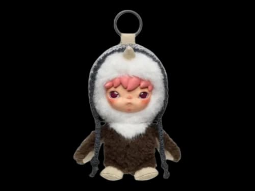 Pop Mart Hirono Mist Walker Series The Primordial Grace Plush Doll Pendant