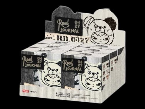 Pop Mart Hirono Road Journal Series Fridge Magnet Sealed Case (6 Blind Box)