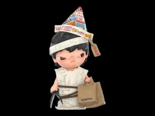 Pop Mart Hirono Tamed Wildgrass Series Figures Live Under Receipts Figure