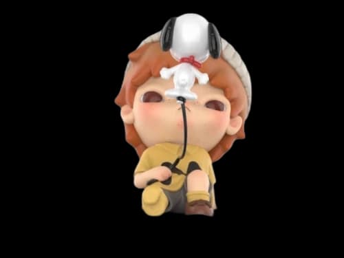 Pop Mart Hirono x Snoopy Figure