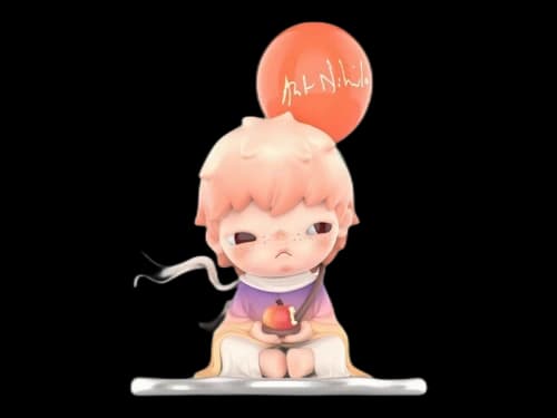Pop Mart Hirono x Stefanie Sun AUT NIHILO Figure