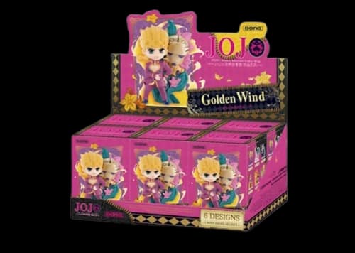 Pop Mart JoJo's Bizarre Adventure Golden Wind Series Figure Sealed Case (6 Blind Box)
