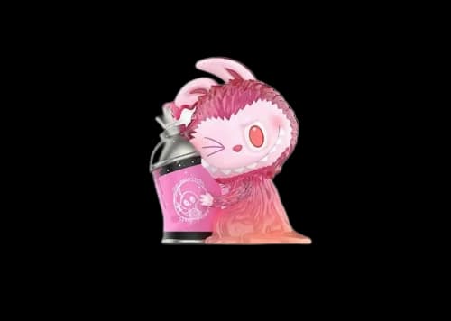 Pop Mart Labubu The Monsters Almost Hidden Series Spray Can Figure